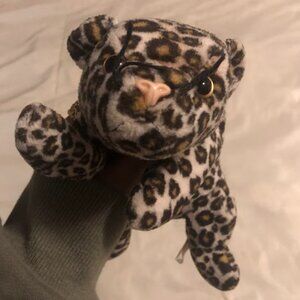 TY Freckles Original Beanie Baby‎ Leopard Plush Collectible